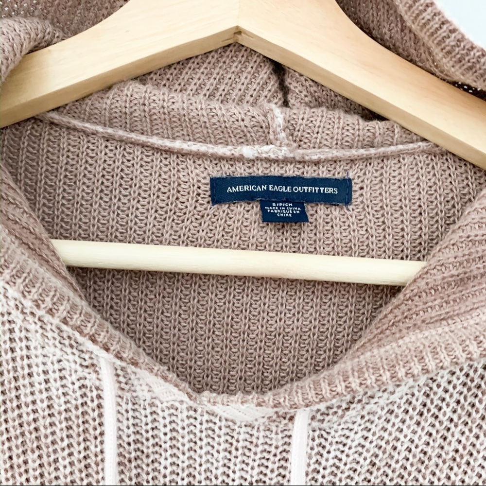american eagle | hooded ombré sweater - Picture 4 of 6